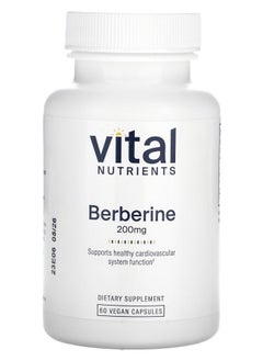 Vital Nutrients Berberine 200 mg 60 Vegan Capsules 