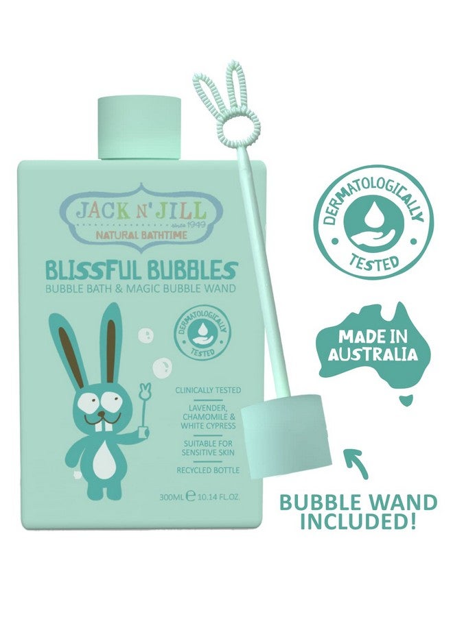 Jack N' Jill Natural Bathtime Blissful Bubbles with Bubble Wand - Bubble Bath for Kids, Dermatologically Tested, Cruelty Free, Kids Bubble Bath Sensitive Skin, Vegan - 300 mL (Pack of 1) - Image 3