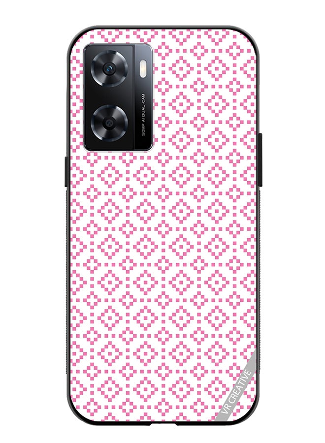 VR CREATIVE Protective Case Cover For Oppo A57/A77s Strips Design Multicolour - Image 1