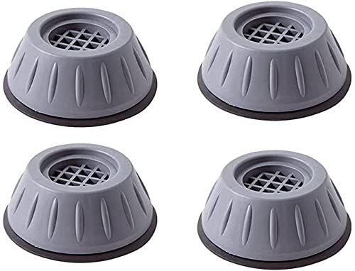 Roktry Anti Vibration Pads for Washing Machine & Dryer – Noise Cancelling Washing Machine Rubber Pads, Shock Absorbing Stabilizer Base, Height Increasing Appliance Pads - Image 1