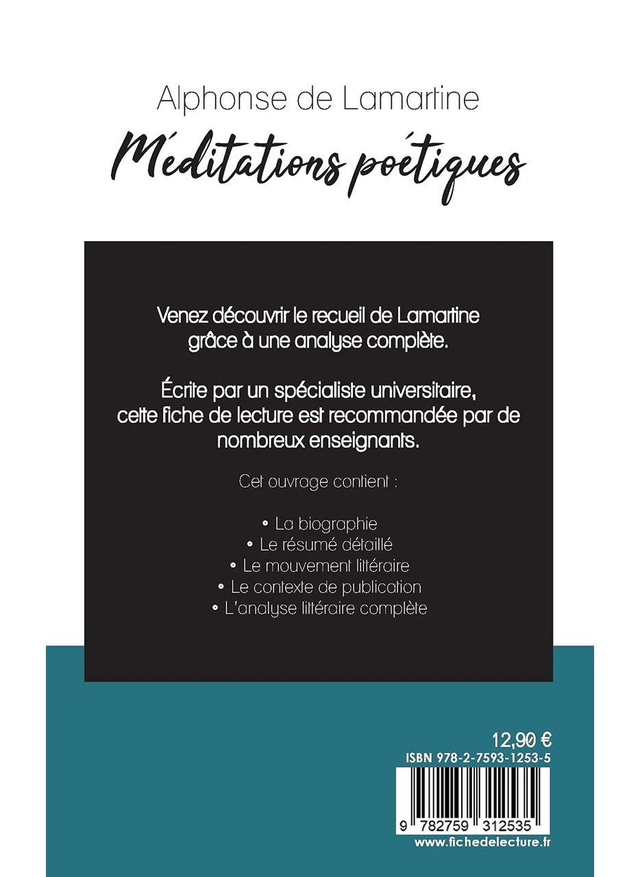 Méditations poétiques de Lamartine (fiche de lecture et analyse complète de l'oeuvre)  - Image 2