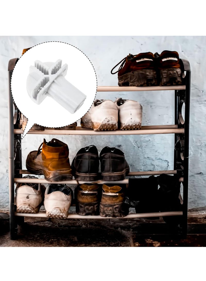 16 Pieces Wire Grid Bucket Storage Clasp Wire Cube Plastic Connectors Buckle Clip for Cube Storage Cabinet Modular Closet Storage Organizer DIY Connecting Tools - Image 4