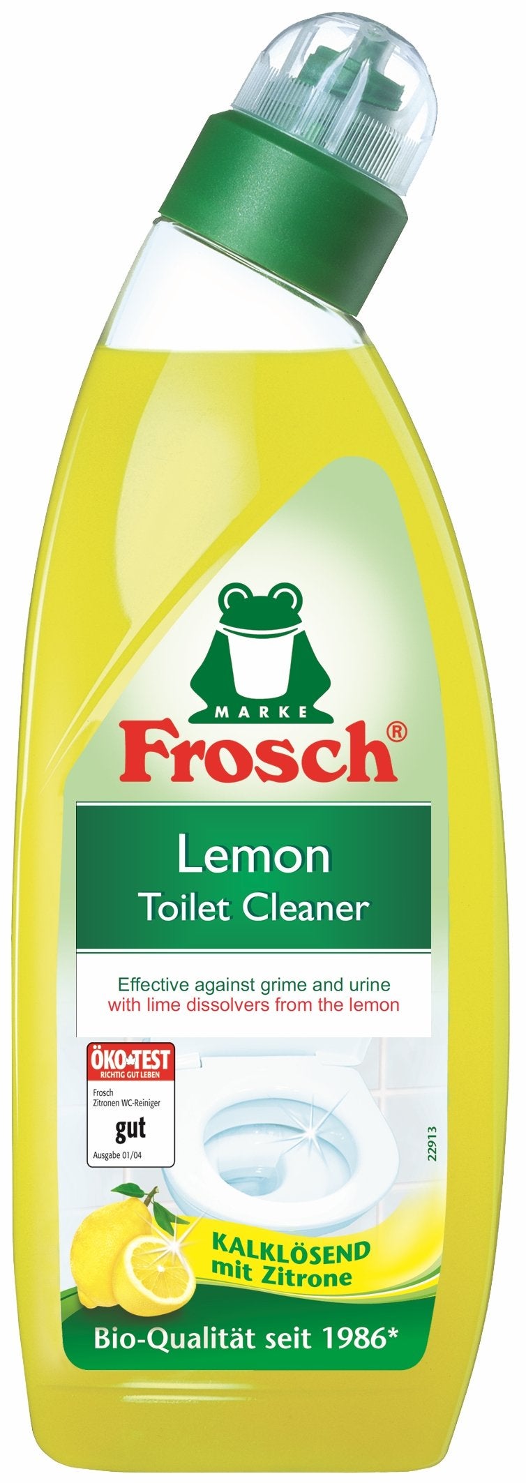 Frosch Lemon Toilet Bowl Cleaner - 750 g - Image 3