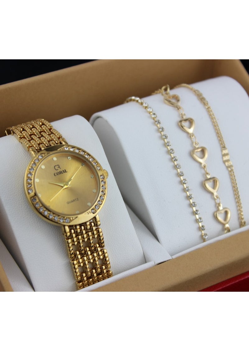 Reclaim with Argireline Women's evening watch set 