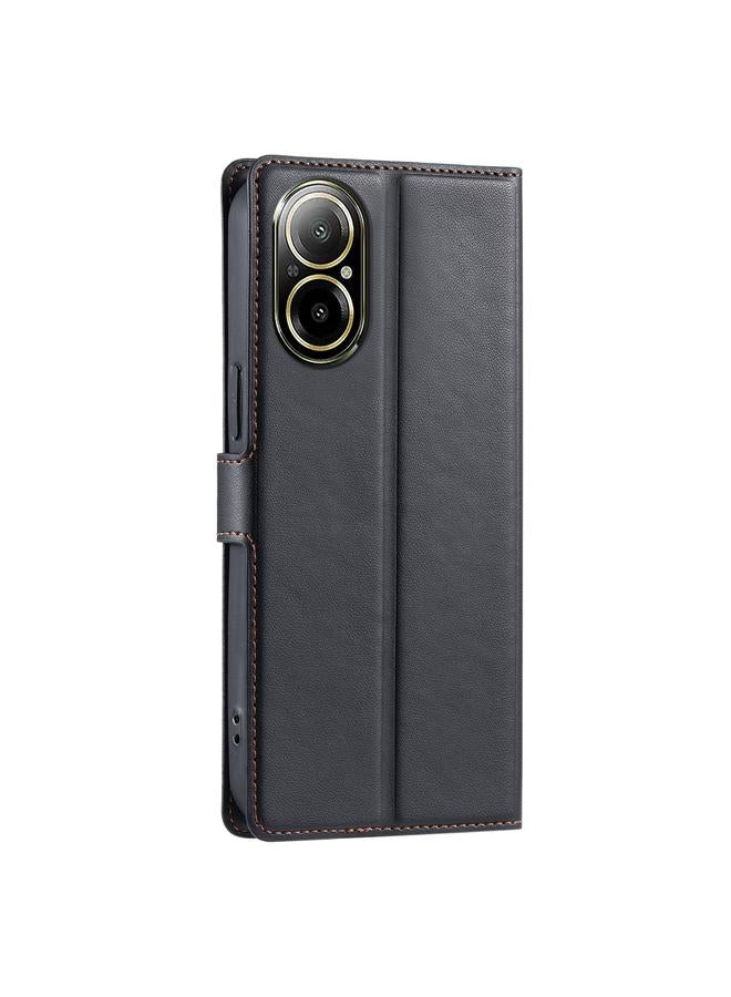 S-TOP Case For Realme C67 Global Voltage Ultra-thin Dot Leather Phone Case - Image 3