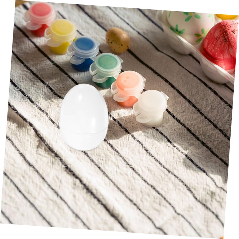 20 Pack Blank Easter Eggs for Painting Crafts Kids Easter Decorations and Holiday Events - Image 5