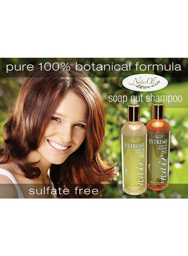 naturoli Soap Berry Shampoo - Normal to Oily 16oz - All Natural Hair Care Sulfate Free - Made with Organic Soap Berries - Gluten Free - Vegan - Image 4