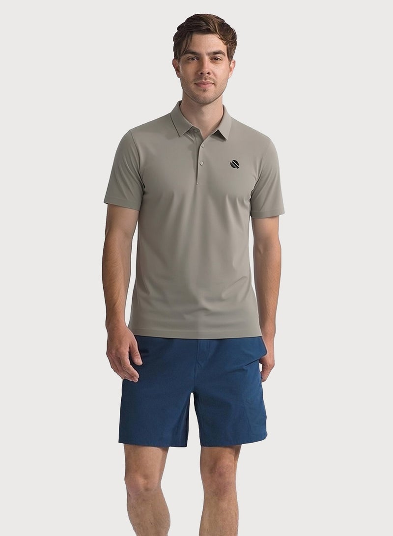 QUASER Polo-Shirt for Men,Regular Fit Quick-Dry Men's T-Shirts Moisture Wicking Comfortable Golf Tops,Tees - Image 3