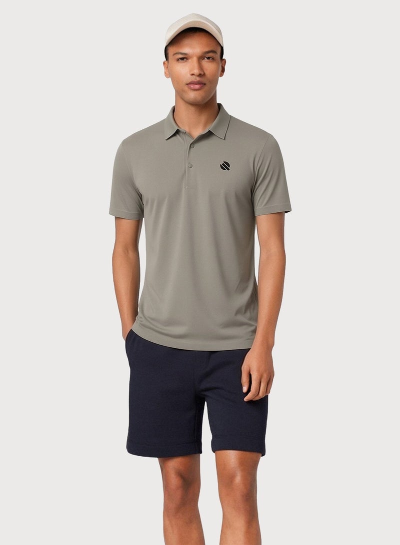 QUASER Polo-Shirt for Men,Regular Fit Quick-Dry Men's T-Shirts Moisture Wicking Comfortable Golf Tops,Tees - Image 2