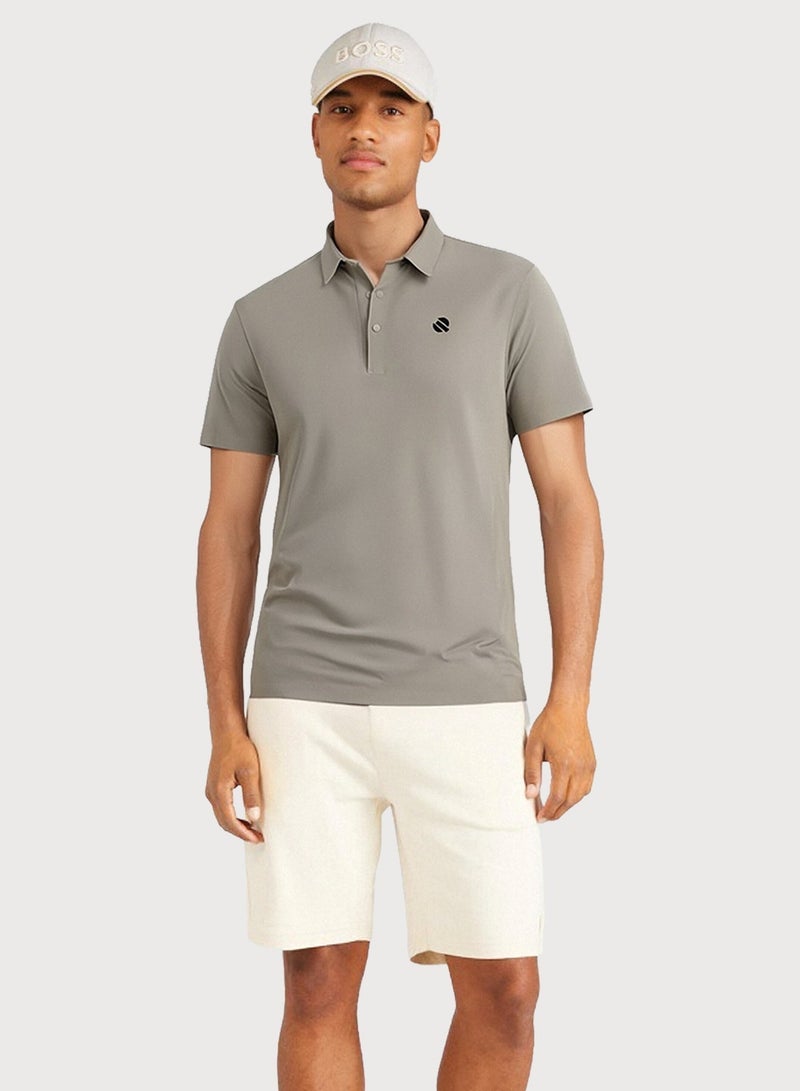 QUASER Polo-Shirt for Men,Regular Fit Quick-Dry Men's T-Shirts Moisture Wicking Comfortable Golf Tops,Tees - Image 1