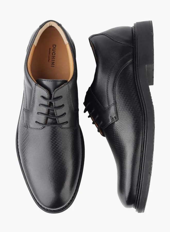 دوتشيني Men Lace-Up Derby Shoes