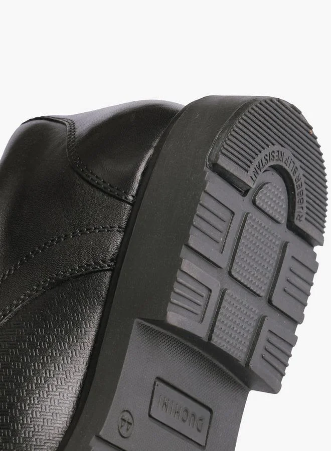 DUCHINI BLACK Men Lace-Up Derby Shoes for Men | Best Price UAE