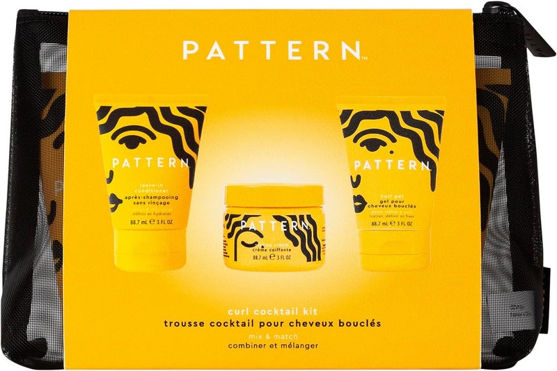 PATTERN by Tracee Ellis Ross Curl Cocktail Kit: LeaveIn Conditioner Styling Cream and Curl Gel - Image 2