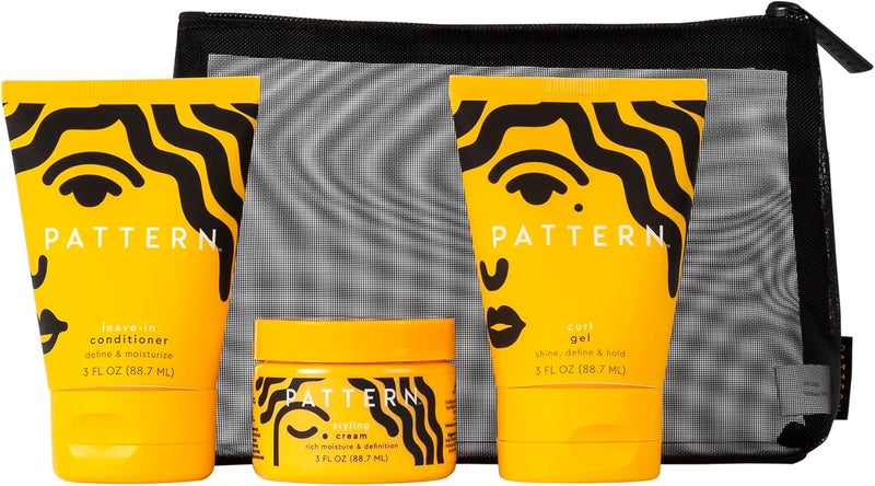 PATTERN by Tracee Ellis Ross Curl Cocktail Kit: LeaveIn Conditioner Styling Cream and Curl Gel - Image 1