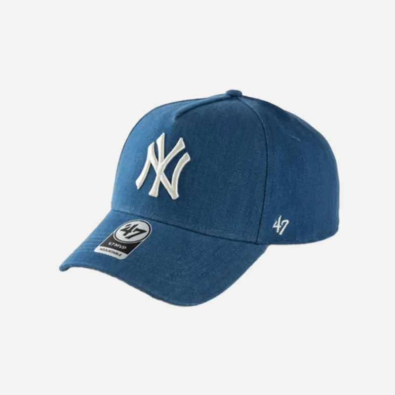 47 MLB New York Yankees Denim '47 MVP DT Snapback Cap - Men