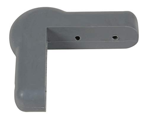 Vestil CB-3 Rubber Corner Guard 12 Pieces 1-1/16 In. Gray - Image 1