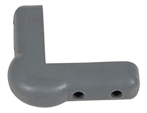 Vestil CB-3 Rubber Corner Guard 12 Pieces 1-1/16 In. Gray - Image 2