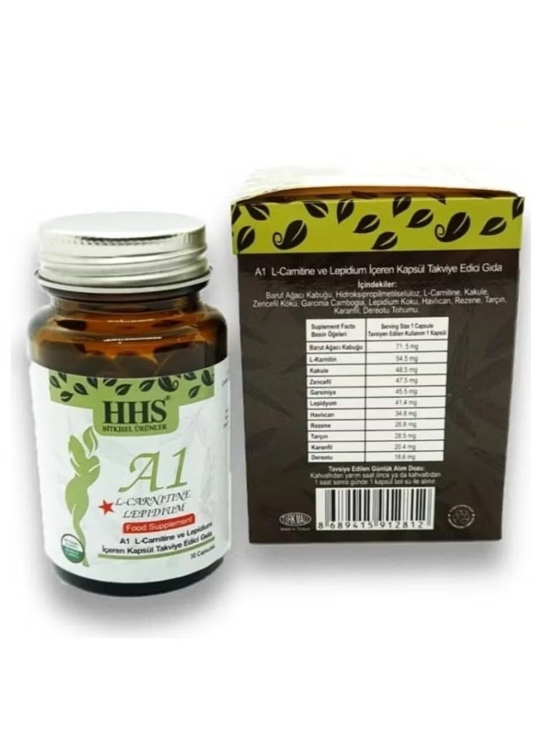HHS Original Advanced Herbal Dietary Supplement for Effective and Safe Slimming and Fat Burning 30 Capsules - Image 2