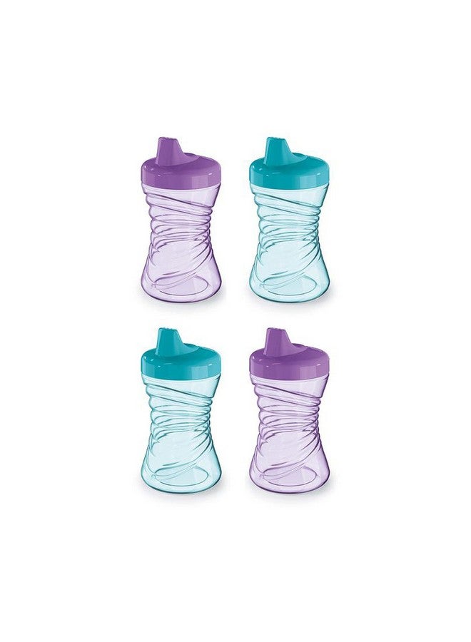 NUK Fun Grips Hard Spout Sippy Cup 10 Oz. ; Easy To Hold Toddler Cup 4Pk - Image 1