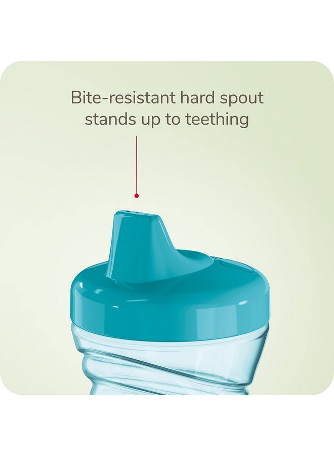 NUK Fun Grips Hard Spout Sippy Cup 10 Oz. ; Easy To Hold Toddler Cup 4Pk - Image 3