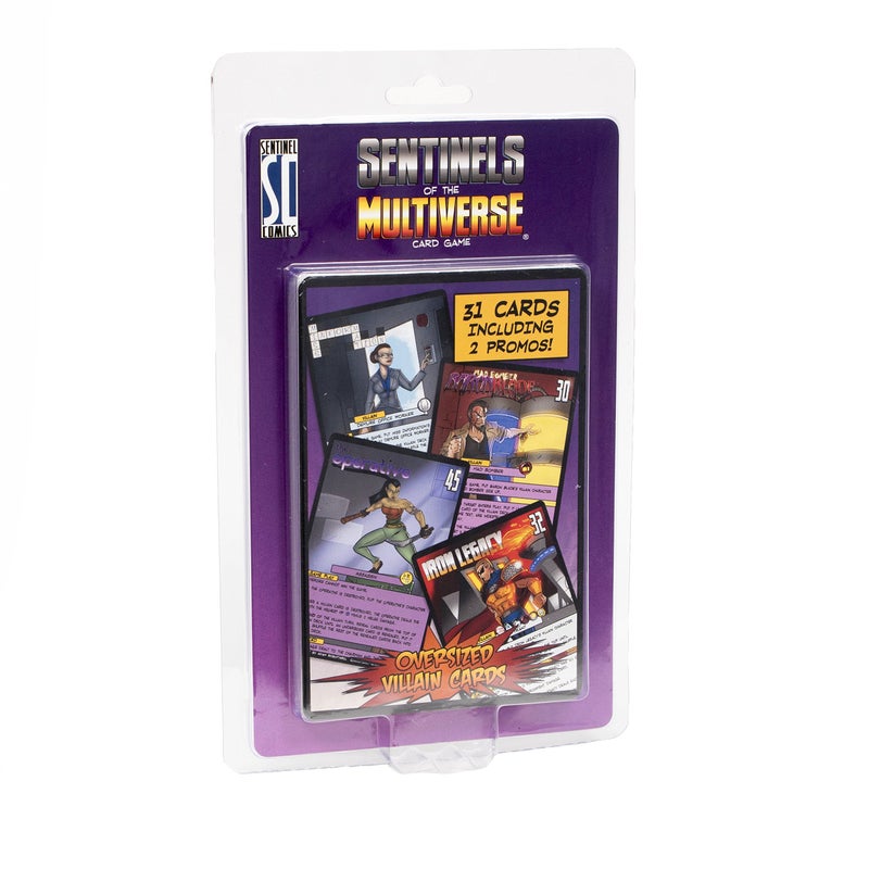 Greater Than Games Sentinels of The Multiverse Oversized Villain Character Cards Game - Image 4