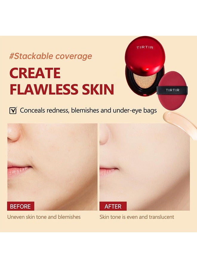 TIRTIR, Mask Fit Red Cushion, 21N, IVORY (18g) - Image 5