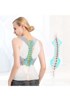 Generic Posture Corrector for Men and Women Adjustable Upper Posture Brace for Support,Providing Shoulder-Neck-Back Relief Pain  - Image 1