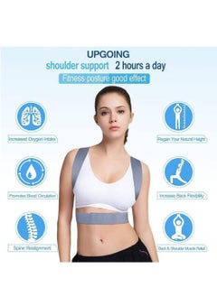 Generic Posture Corrector for Men and Women Adjustable Upper Posture Brace for Support,Providing Shoulder-Neck-Back Relief Pain  - Image 5
