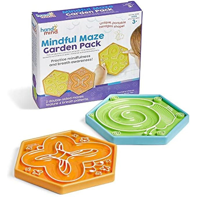 MINDFUL MAZE GARDEN PACK, TACTILE SENSORY TOYS, ANXIETY RELIEF ITEMS, OCCUPATIONAL THERAPY TOYS, CALM DOWN CORNER SUPPLIES, CALMING CORNER CLASSROOM, SOCIAL EMOTIONAL LEARNING ACTIVITIES - Image 2