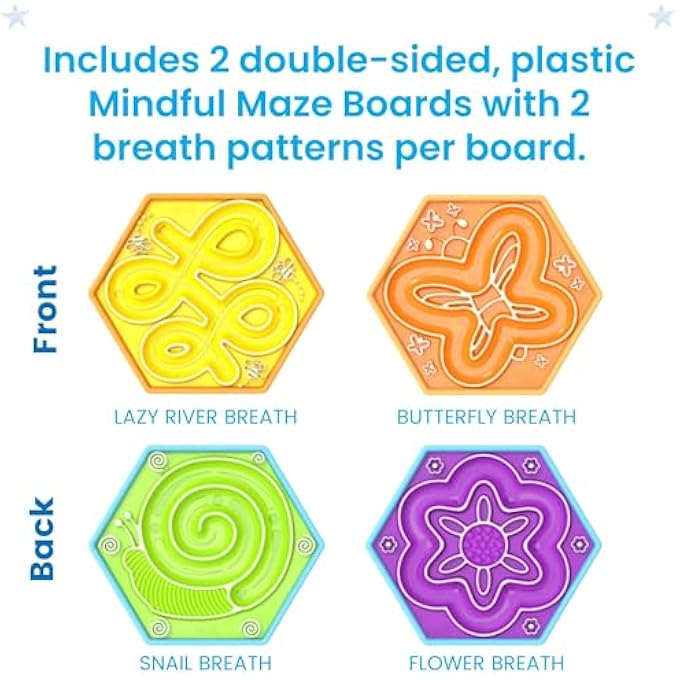 MINDFUL MAZE GARDEN PACK, TACTILE SENSORY TOYS, ANXIETY RELIEF ITEMS, OCCUPATIONAL THERAPY TOYS, CALM DOWN CORNER SUPPLIES, CALMING CORNER CLASSROOM, SOCIAL EMOTIONAL LEARNING ACTIVITIES - Image 3
