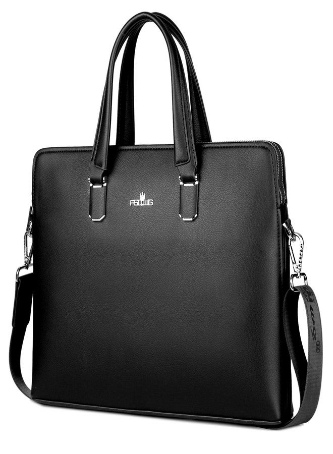 FSD.WG]Business Bag Leather Briefcase Shoulder Laptop Business Bag for Men - Image 1