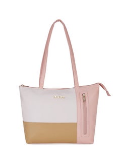 CAPRESE Caprese womens MARI T Large CORAL Tote Bag  - Image 1