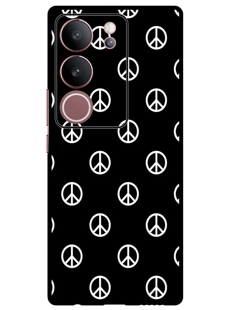 Theodor Protective Case Anti Scratch Shock Proof Bumper Cover For Vivo S17 - S17 Pro Peace Logos - Image 1