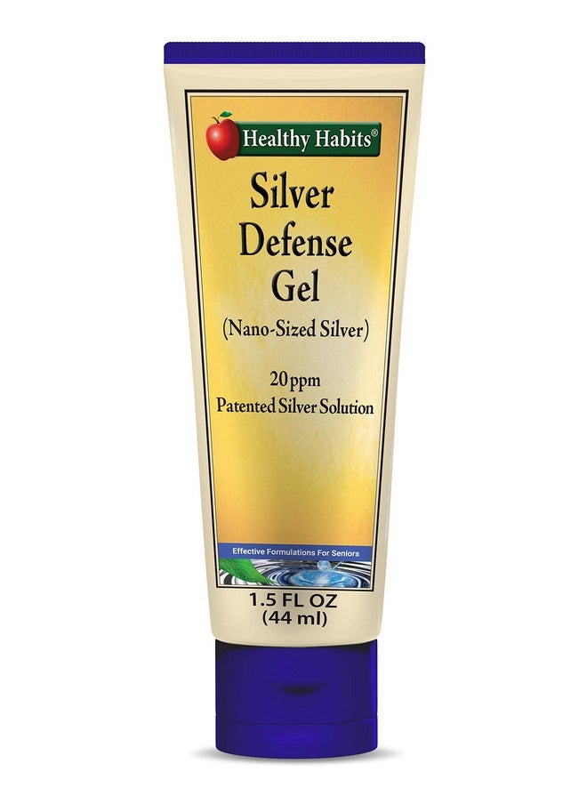 Healthy Habits - Silver Defense Gel Ultra Premium Purified Topical Colloidal Silver Gel With Nano Technology - Image 1