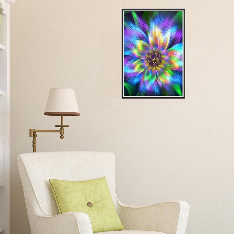 ويوبلز طقم لوحة ماسية رقمية ثلاثية الأبعاد مصنوعة يدويًا من حجر اللوتس، صور تطريز بأحجار الراين، غرز متقاطعة، فنون وحرف يدوية لتزيين جدران المنزل، هدية فسيفساء - Image 3