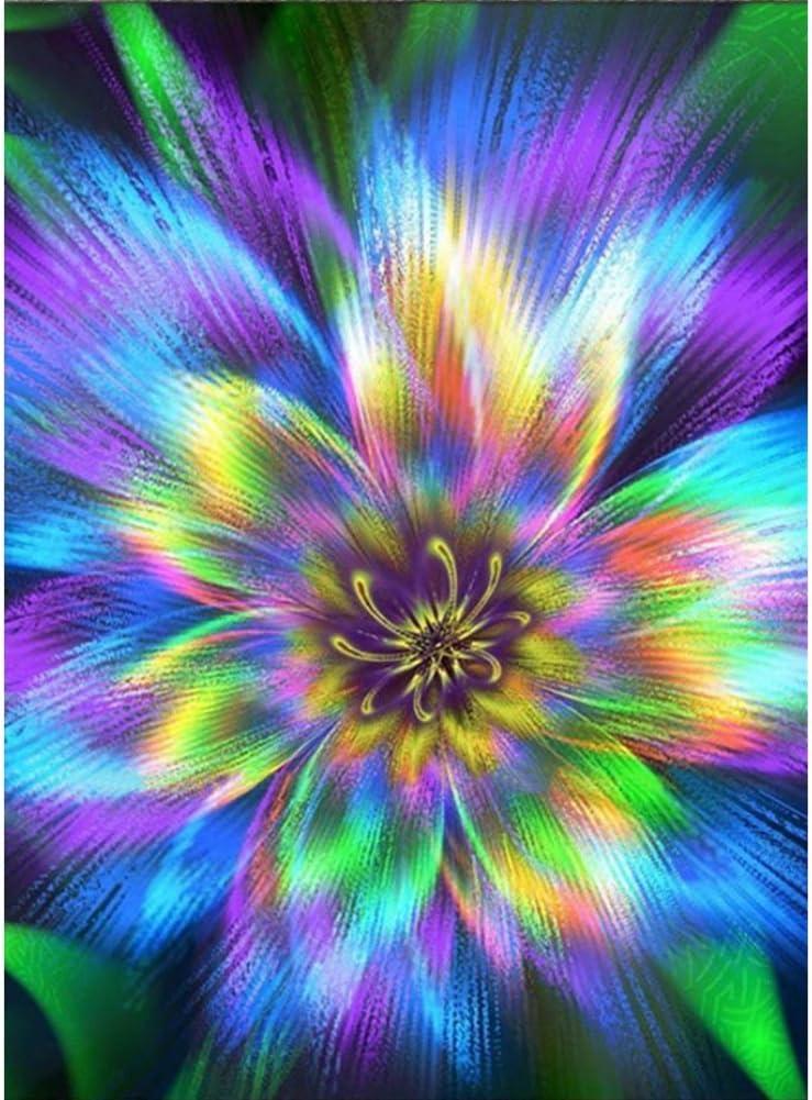 ويوبلز طقم لوحة ماسية رقمية ثلاثية الأبعاد مصنوعة يدويًا من حجر اللوتس، صور تطريز بأحجار الراين، غرز متقاطعة، فنون وحرف يدوية لتزيين جدران المنزل، هدية فسيفساء - Image 1