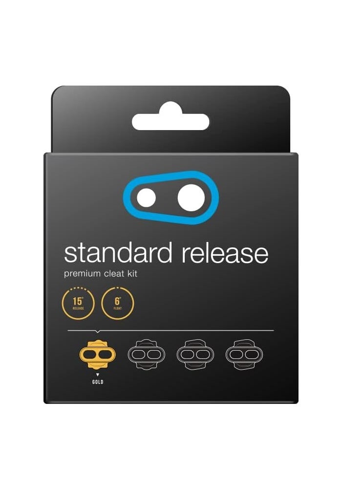 Crankbrothers Premium Bicycle Cleat Kit with Standard Release and 6 Degree Float - Image 2