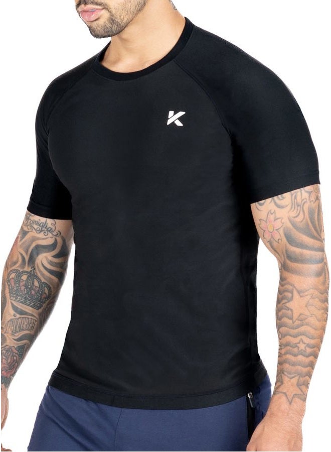 Kewlioo Men's Sauna Suit Shirt - Heat Trapping Sweat Compression Vest, Shapewear Top, Gym Exercise Versatile Shaper Jacket, Multicolor 3-pack, XXL - Image 5