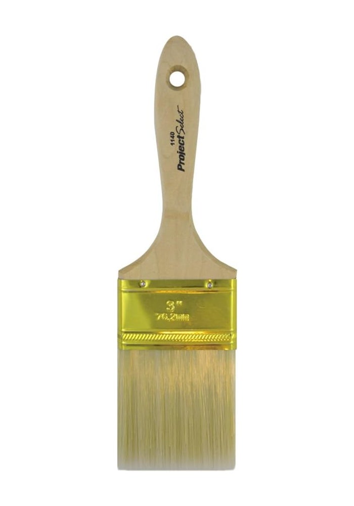 Linzer 1140 0300 3-Inch Polyester Better Brush with Natural Wood Handle - Image 1