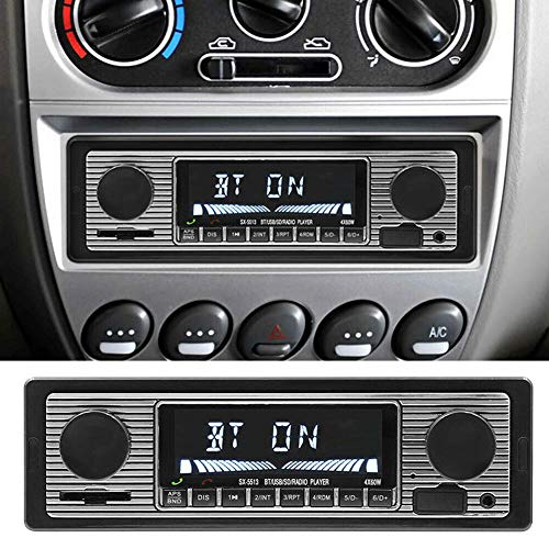 ANER Car Stereo for Bluetooth, Retro Car FM Radio Smart Player, Electronic Auto FM Radio Receiver, Hands-Free Calling, Support MP3/WMA/WAV/AUX - Image 3