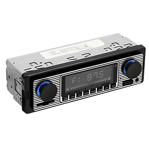 ANER Car Stereo for Bluetooth, Retro Car FM Radio Smart Player, Electronic Auto FM Radio Receiver, Hands-Free Calling, Support MP3/WMA/WAV/AUX - Image 1
