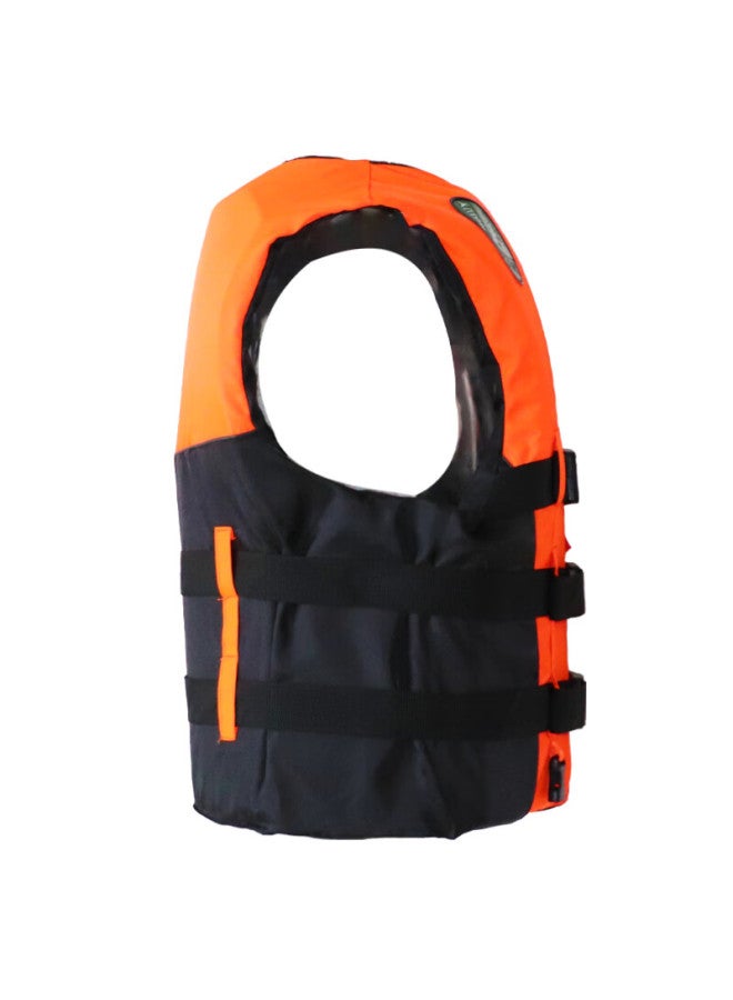 Asorain Upgraded Adult Life Jacket With Whistle, Reflective Strips, For Outdoor, Boat Use, Flood Prevention, Emergency Rescue, Rafting, And Surfing - Image 3