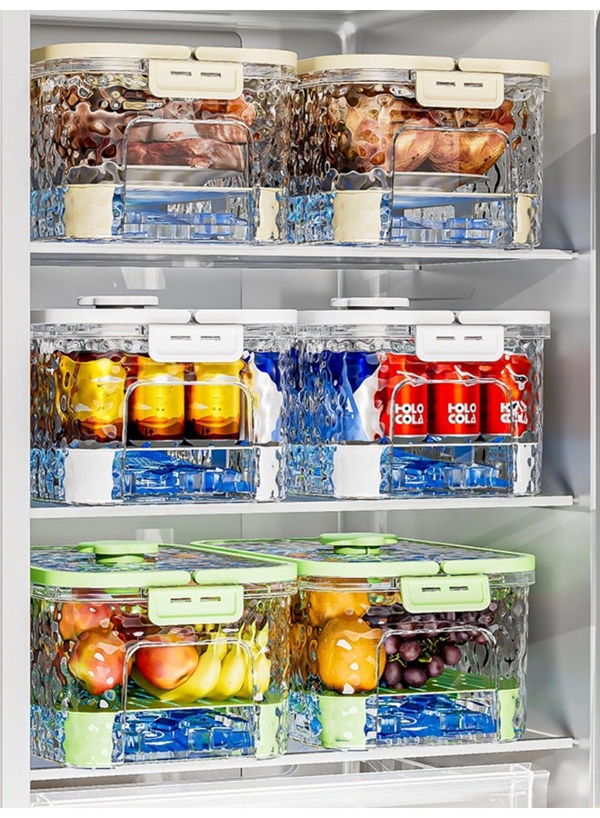 HaveDream Portable Fresh-Keeping Box For Outdoor Camping And Picnic, Fruit Lunch Box, Refrigerator, Sealed Box, Green - Image 4