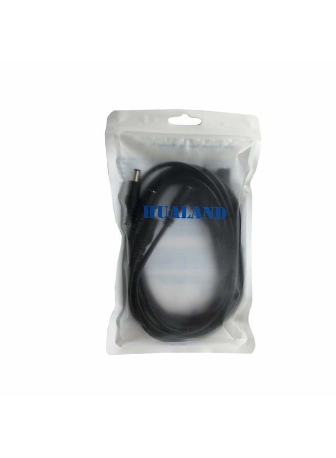 HUALAND 4pcs/pack1m/3.28ft Black 5.5mm x 2.5mm DC Plug Extension Cable DC Extension Cable Cord with Male to Female 5.5mm x 2.5mm Connectors DC Power 12V 5.5mm x 2.5mm Barrel Male Plug Connector - Image 4