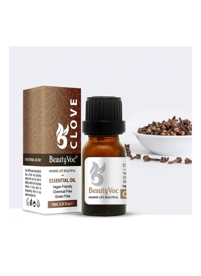 BEAUTY VOC Clove Essential Oil of Comforting Aroma to Infuse Warmth and Invigoration, 10ml  - Image 3