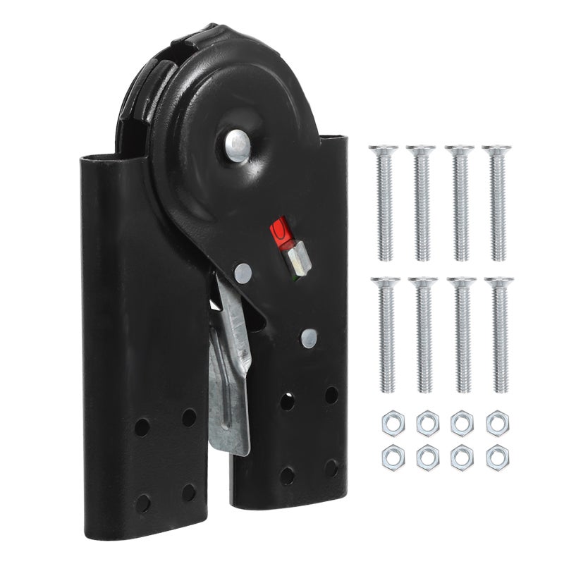 Iron Folding Ladder Hinge Heavy Duty Step Ladder Hinge Folding Telescopic Ladder Joint Fastener Accessories Ladder Joint Connector Lock Hasp Hinge - Image 4