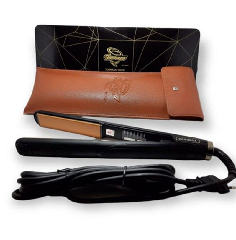 tornado gold Professional 2-in-1 Hair Straightener (Tin Box) - Image 1