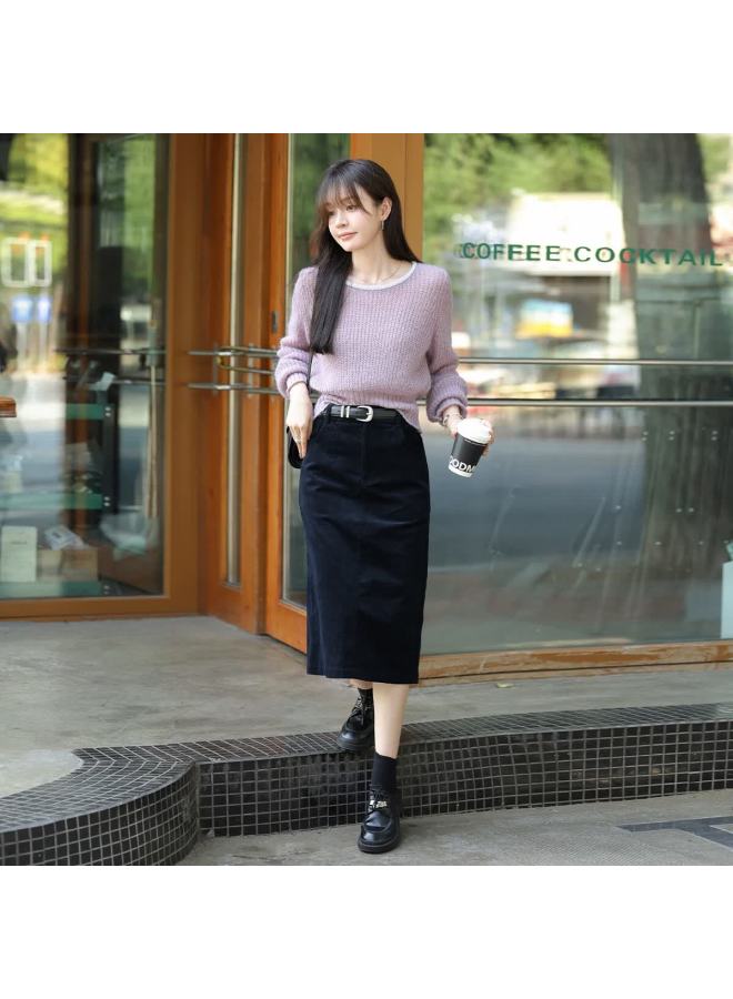 Mt Spring Wicking Strip Straight Mid-length Skirt - Image 3