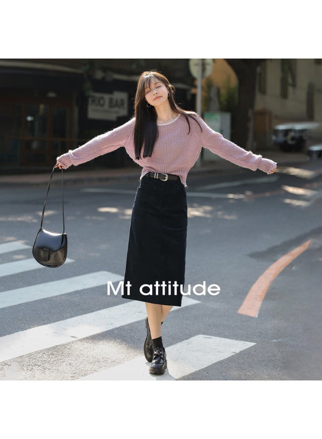 Mt Spring Wicking Strip Straight Mid-length Skirt - Image 1