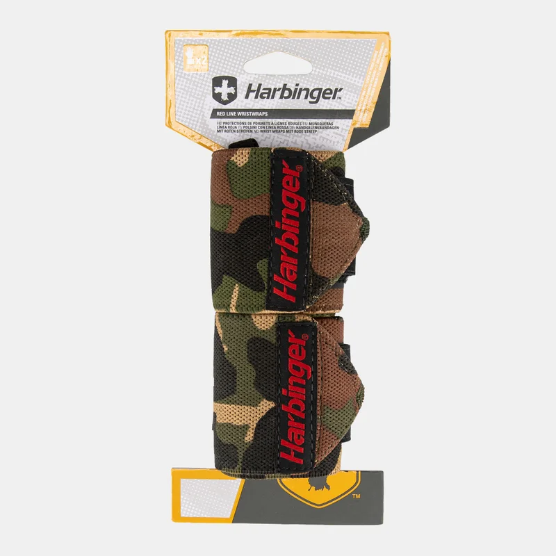Harbinger  Red Line Weight Training Wrist Wraps (1 Pair)  | Best Price UAE